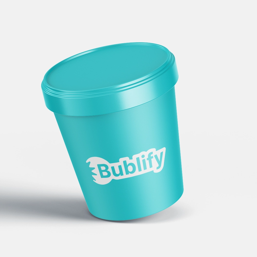 Bublify bulbify logo bucket